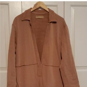 Free People Women's Tan jumpsuit